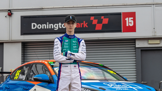 Teenage racer Noah Young to make BTCC history with Team VERTU in 2027